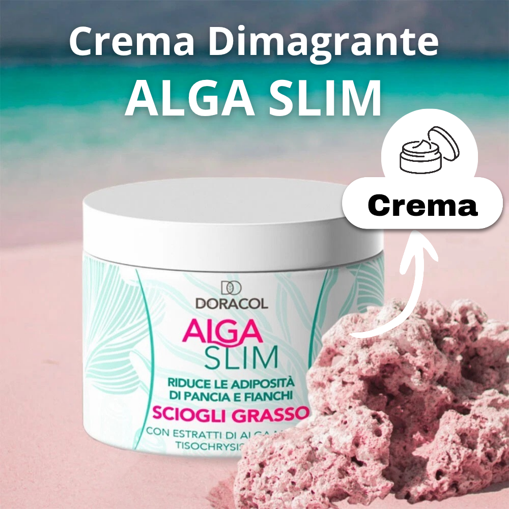 ALGA SLIM 🐚 Crema Modellante Naturale - Aiuta a Perdere Peso e Modellare il Corpo ✨